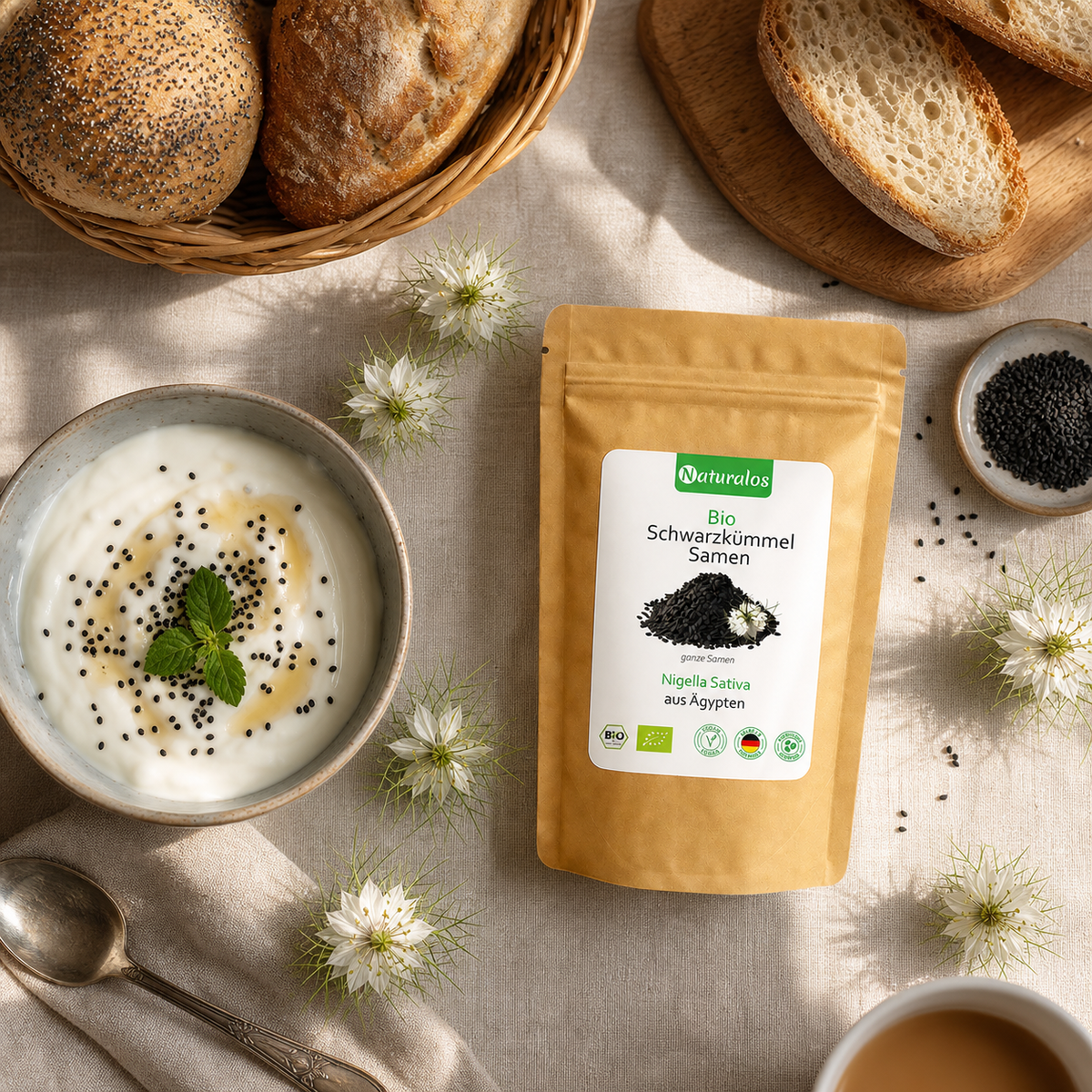 Schwarzkümmelsamen 3er‑Vorteilspaket – 3 × 500 g