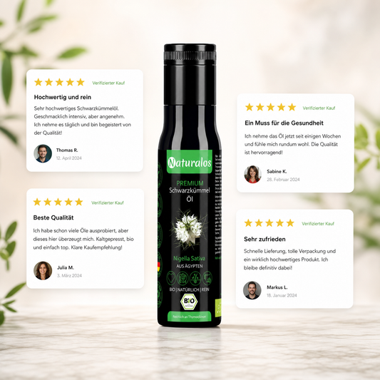 Premium Schwarzkümmelöl 100ml