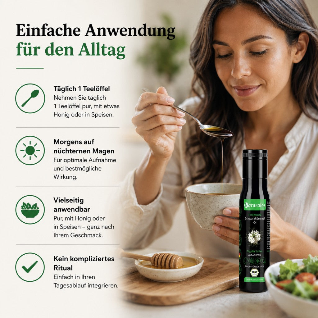 Einfache Anwendung für den Alltag